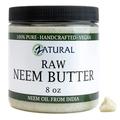 Naked Neem Organic Butter-Shea Butter, Coconut Oil, Oil, Leaf, Marula Oil, Kokum Butter, Rosemary (8 Ounce)