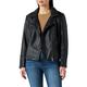 ONLY Carmakoma NOS Damen CAREMMY Faux Leather Biker NOOS Jacke, Schwarz (Black Black), (Herstellergröße: 52)