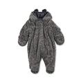 Sterntaler Baby - Jungen Overall Strampler, Grau (Eisengrau 577), 62