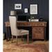 Crossings Desk Wood/Metal in Black/Brown/Gray Michael Amini / Kathy Ireland Home Designs | 30.75 H x 64.25 W x 27 D in | Wayfair KI-CRSG277-217