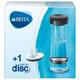 Brita Filter Bottle, Charcoal, 1, 3L