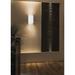 Justice Design Group Ambiance Collection 14 Inch LED Wall Sconce - CER-5875-WHT