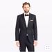 J. Crew Suits & Blazers | J.Crew Ludlow Tuxedo Jacket In Italian Wool Flanne | Color: Black/Gray | Size: 40r
