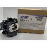 Original Epson UHE Lamp & Housing for the Epson Home Cinema 6500UB Projector - 240 Day Warranty