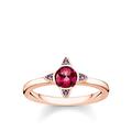 Thomas Sabo Damen-Ring Farbige Steine rosé 925 Sterlingsilber roségold vergoldet TR2263-540-10-48