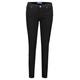 7 For All Mankind Damen The Crop Skinny Jeans, Schwarz (Black XH), 25W / 27L