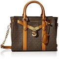 Michael Kors Hamilton Legacy Satchel Bag, Multicoloured (Brn/Acorn)