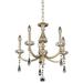 Allegri by Kalco Lighting Floridia 5 Light Modern Classics Transitional Chandelier By Kalco Metal in Yellow | Wayfair 012170-045-FR001