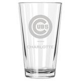 Chicago Cubs 16oz. Personalized Etched Pint Glass