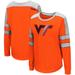 Women's Colosseum Orange Virginia Tech Hokies Trey Dolman Long Sleeve T-Shirt