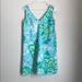 Lilly Pulitzer Dresses | Euc Lilly Pulitzer Wave Rider Dress Size 0 | Color: Blue/Green | Size: 0