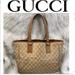 Gucci Bags | Authentic Gucci Tote And Authentic Gucci Wallet | Color: Tan | Size: 12.5 X 9.88