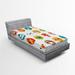 East Urban Home Nursery Fitted Sheet Microfiber/Polyester | Twin | Wayfair 1F78AEA8453F4C9DB9E9D0A869DCA49E