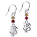 Women's Dayna Designs Florida State Seminoles Dangle Crystal Earrings