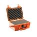 Pelican 1120 Small Waterproof 7.46x4.96x3.33in Carry Case Orange w/ Foam