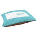 East Urban Home Sweet Topeka Indoor Dog Pillow Metal in Green/Blue | 7 H x 50 W x 40 D in | Wayfair 283A2C34B7A644129A3C141442365B8A