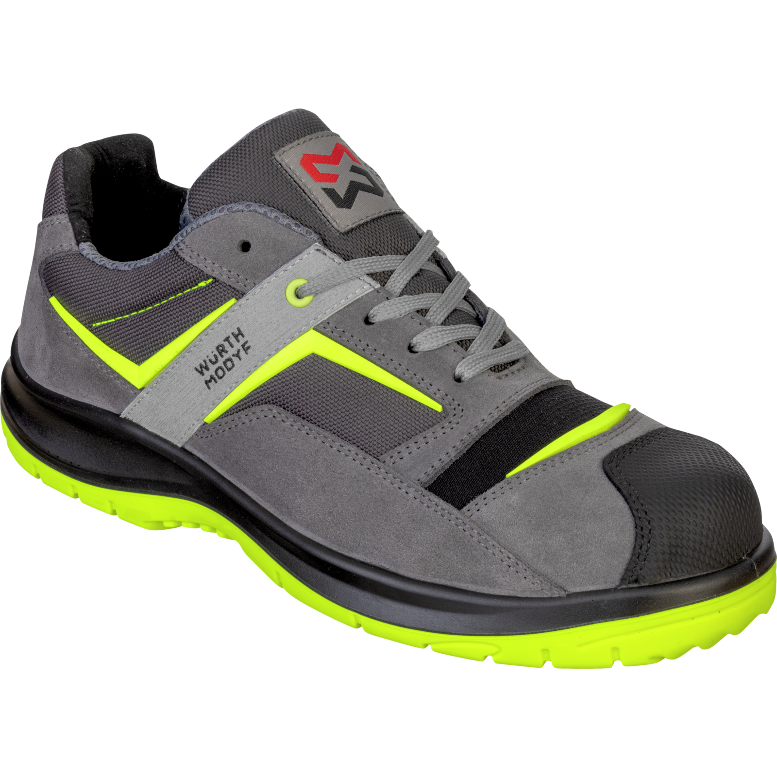 Chaussures de sécurité SB P E FO WRU Stretch X Electric grises/jaunes
