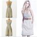 Anthropologie Dresses | Euc Anthropologie Maeve Changing Stripes Dress | Color: Cream/Gray | Size: 2