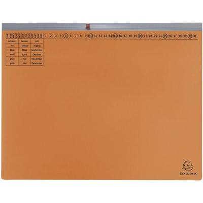 EXACOMPTA 25er-Pack Hängehefter »Exaflex« kaufmännische Heftung orange, 31.6x26.5 cm Image