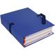 10er-Pack Dokumentenmappe »Papier toillé« blau, EXACOMPTA, 24x32 cm