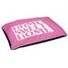 East Urban Home Sweet North Dakota Outdoor Dog Pillow Metal in Pink | 6.5 H x 40 W x 30 D in | Wayfair 9D77D9A905E94FECBC91B50CD95999D5