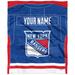 The Northwest Company New York Rangers 50'' x 60'' Personalized Silk Touch Throw