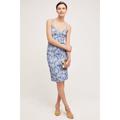 Anthropologie Dresses | Anthropologie Portia Blue Floral Dress | Color: Blue | Size: 8