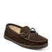 Florsheim Cozzy Moc Toe Tie Slipper - Mens 10 Brown Slipper Medium