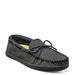 Florsheim Cozzy Moc Toe Tie Slipper - Mens 8 Grey Slipper Medium