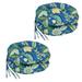 Winston Porter Indoor/Outdoor Patio Chair Cushion in Green/Blue | 3.5 H x 16 W in | Wayfair 3942D6F2A69547F18BF1FBAF450450AE