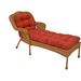 Winston Porter Indoor/Outdoor Chaise Lounge Cushion Polyester | 5 H x 19 W in | Wayfair 93181-69-REO-SOL-02