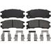 1995-2012 Mitsubishi Eclipse Rear Brake Pad Set - API 7128-07817360