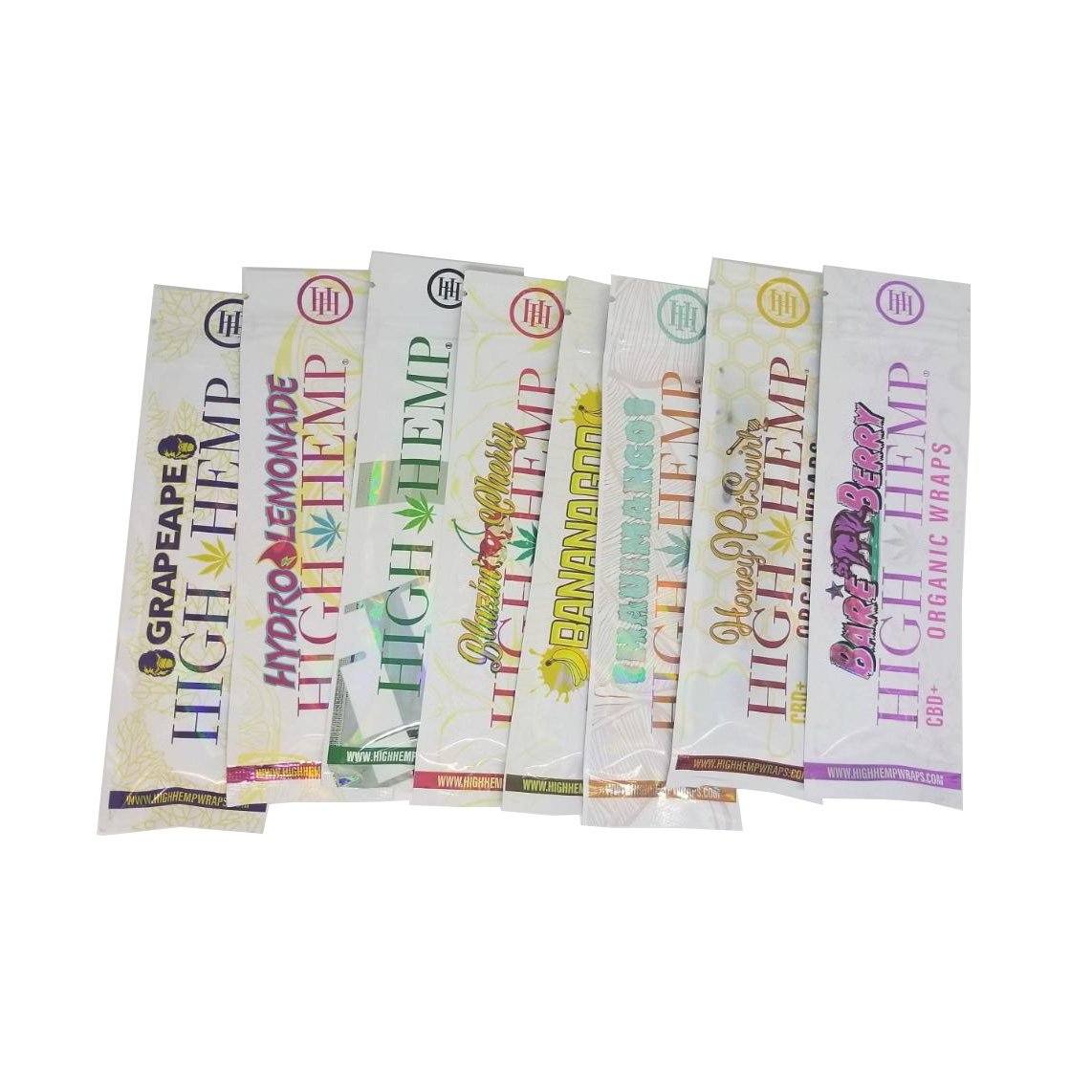 High Hemp Wraps Variety Pack