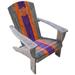 Imperial Gray Clemson Tigers Wooden Adirondack Chair