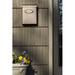 Architectural Mailboxes Designer Wall Mounted Mailbox Steel in Brown, Size 12.6 H x 9.7 W x 4.4 D in | Wayfair DMVKGV04