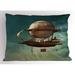 East Urban Home Steampunk Fantasy Sham Polyester | 20 H x 26 W x 0.1 D in | Wayfair 5A59FB1A06FC4689A85DDB0234362D64