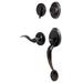 Weslock Hillcrest Handleset w/ Deadbolt & Door Lever & Rosette 16.5 H x 2.88 W x 2.5 D in brown, in Oil Rubbed Bronze | Wayfair R2810-1X1FR2D