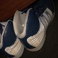 Adidas Shoes | Adidas Sneakers/ Basketball Shoes Men’s Size 10 | Color: Blue/White | Size: 10