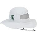 Men's Columbia Gray Michigan State Spartans Bora Booney II Bucket Hat