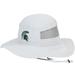 Men's Columbia Gray Michigan State Spartans Bora Booney II Bucket Hat