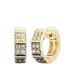 Le Vian® 1/8 Ct. T.w. Black Diamonds, 1/8 Ct. T.w. Chocolate Diamonds, 1/10 Ct. T.w. Nude Diamonds™ Earrings In 14K Honey Gold, Gold