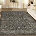 Brown 94 x 0.45 in Indoor Area Rug - Charlton Home® Zullo Oriental Area Rug Polypropylene | 94 W x 0.45 D in | Wayfair