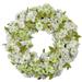 Ophelia & Co. 24" Polyester Wreath in Green/Red | 24 H x 24 W x 6 D in | Wayfair 7796E136C7F94A7290B4443216C8FEC3