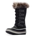 Sorel JOAN OF ARCTIC WATERPROOF Women's Snow Boots, Black (Black x Quarry), 4 UK