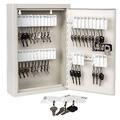 Kyodoled Key Storage Lock Box with Code,Locking Key Cabinet,Key Management Wall Mount with Combination Lock,40 Key Hooks & Tags Key Labels