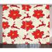 East Urban Home Floral Semi-Sheer Rod Pocket Curtain Panels Polyester in Brown | 90 H in | Wayfair BA96985E420F414D87E3132A79D5E9E6