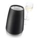 Vacu Vin Elegant Wine Cooler Wine Chiller Stainless Steel in Black | 8.2 H x 5.9 W x 5.9 D in | Wayfair 3649460-USA