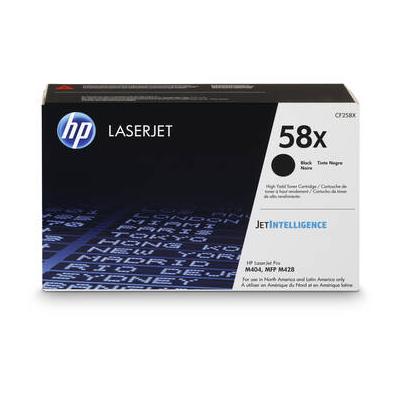 HP 58X High-Yield Black LaserJet Toner Cartridge C...