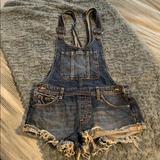 Free People Other | Free People Jean Overalls | Color: Blue | Size: 25