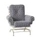 Woodard Terrace Patio Chair w/ Cushions in Gray | 43 H x 40 W x 39.25 D in | Wayfair 790065-70-43C